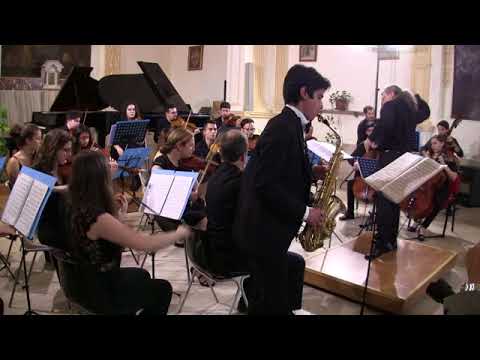 Alessandro Laura - A. Glazounov - Concerto in Mib per sassofono e Orchestra.