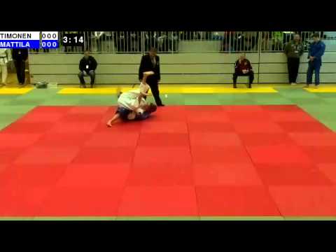 Judo U21 SM 2014: M21-73: TIMONEN - MATTILA