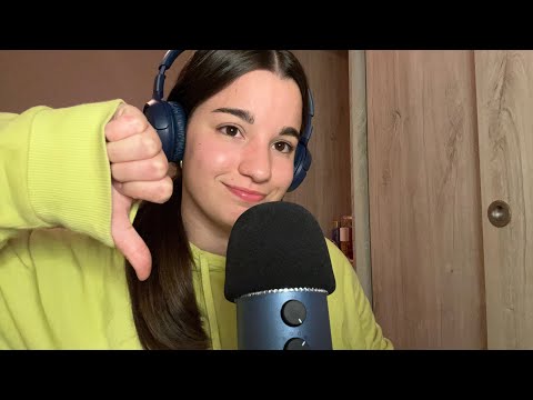 Haciendo ASMR que NO me gusta 👎 