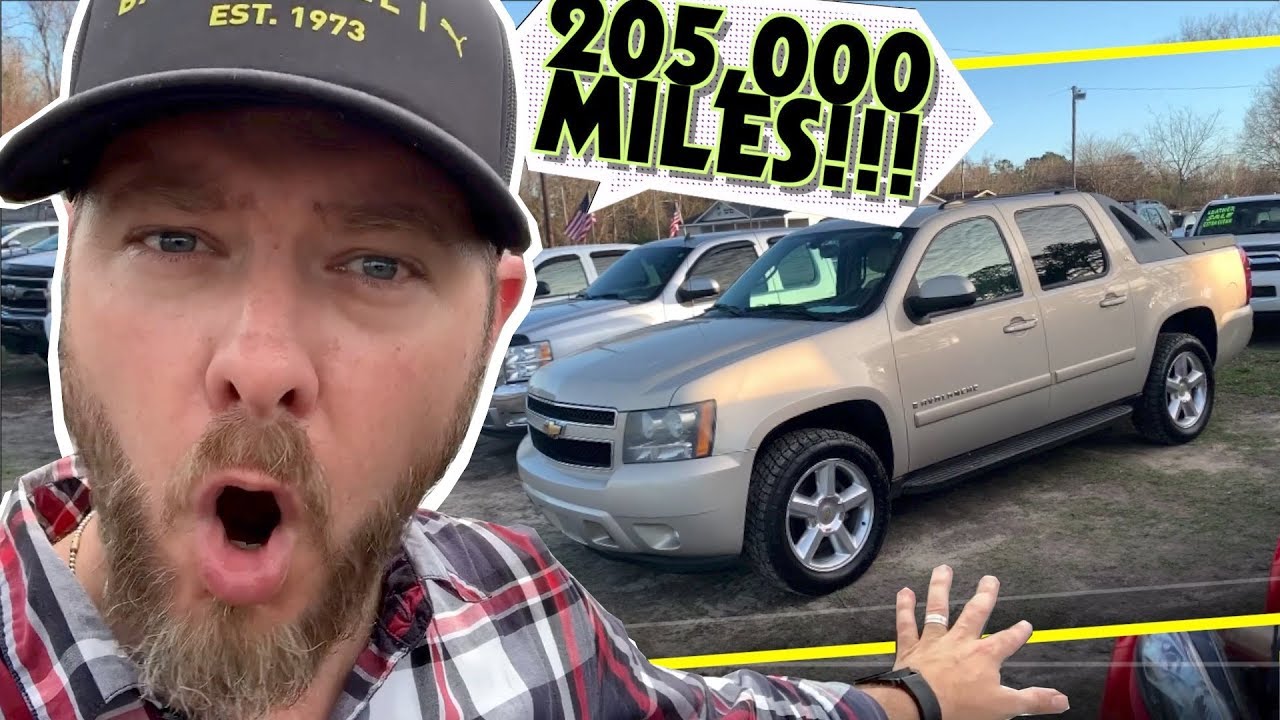 How About a Chevrolet Avalanche LT with 205000 MILES ...