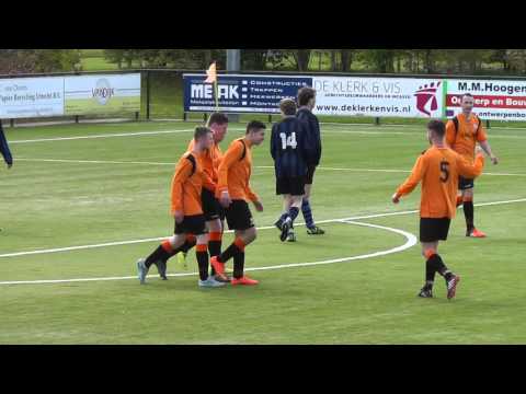 23 april 2016 VV De Meern A2 - PVC A1 com 9-1 Doelpunt Anouar, assist Abel (6-0)