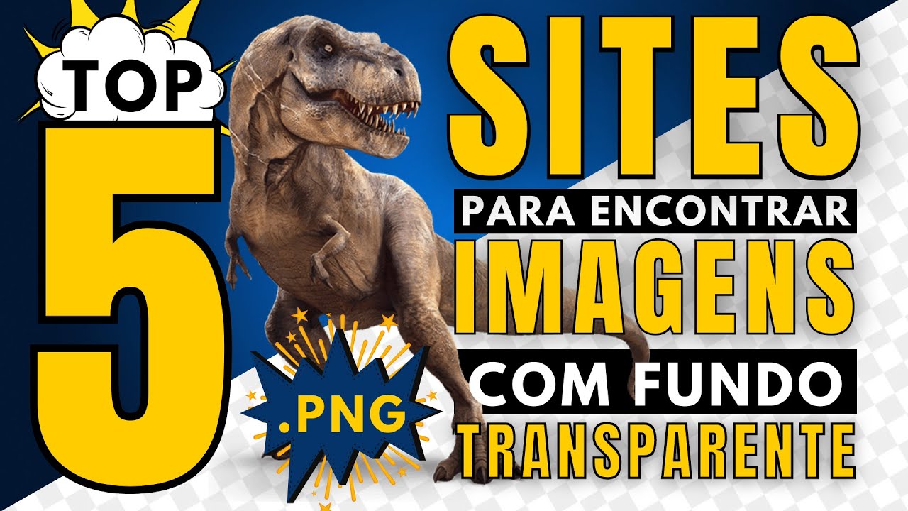 TOP 5 SITES PARA ENCONTRAR IMAGENS COM O FUNDO TRANSPARENTE .PNG