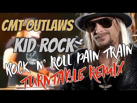 Kid Rock TurnTables Remix   Rock 'n' Roll Pain Train Live at the  CMT Outlaws Concert Waylon tribute