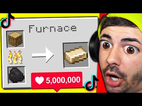 HO PROVATO 100 TIKTOK ILLEGALI PIU VISTI NELLA STORIA DI MINECRAFT!!