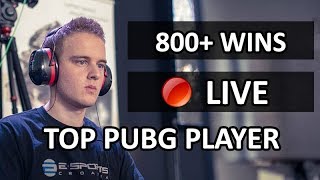 🔴 PUBG 800+ Wins | Gaming Gear !giveaway | 18:00 CEST Custom Games