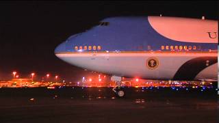 preview picture of video 'Air Force One arrival.mov'
