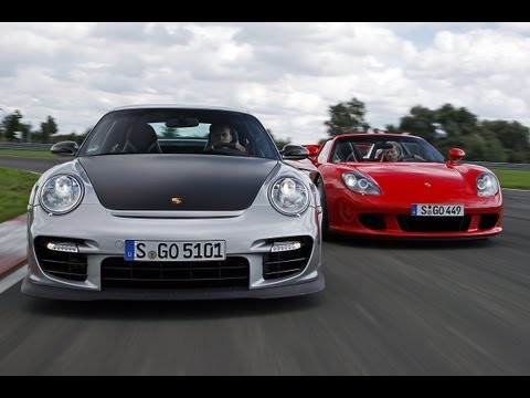 Porsche Carrera GT vs. GT2 RS - The Duel
