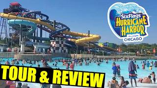 Six Flags Hurricane Harbor Chicago Tour & Review