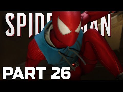 MARVEL'S SPIDER-MAN GAMEPLAY WALKTHROUGH PART 26 - SCARLET SPIDER SUIT (SPIDERMAN PS4 PRO 4K)