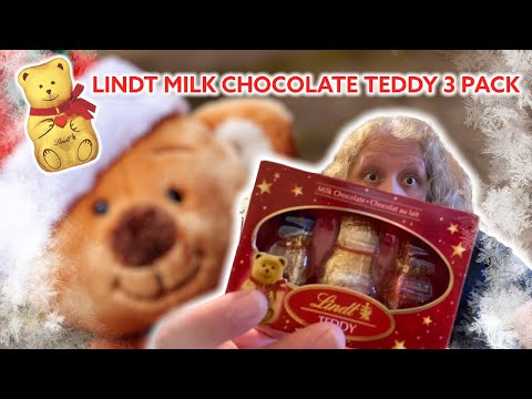 Lindt Milk Chocolate Teddy 3 Pack