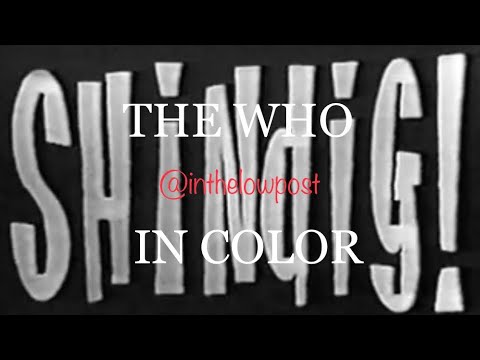 The Who live on Shindig! January 8, 1966