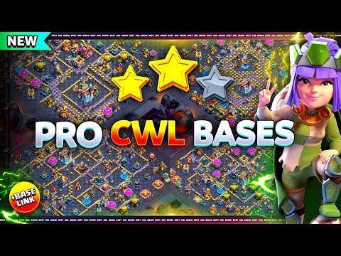 NEW TH18 CWL & WAR BASE LINKS | BEST ANTI-2 STAR & LEGEND LEAGUE DEFENCE 2025 💪