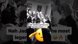 Salute #jadakiss for the most Legendary Toast ever 😁🙏🏾🔥 #shorts #hiphop #daveeast @jadakiss9786