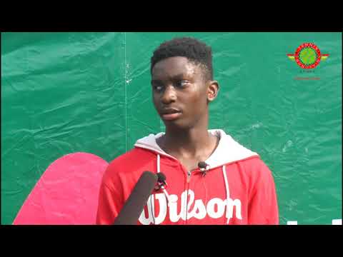 Carl Holder from France on his match after losing to Hod’abalo Isak Padio in the ITF Boys’ J5 final