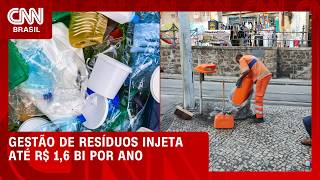 Vídeo: Estudo aponta impacto de até R$ 1,65 bilhões com gestão de resíduos no Rio | LIVE CNN