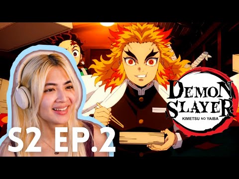 wholesome kickbutt demon slaying 🍱 | Demon Slayer S2 EP 2 reaction & review