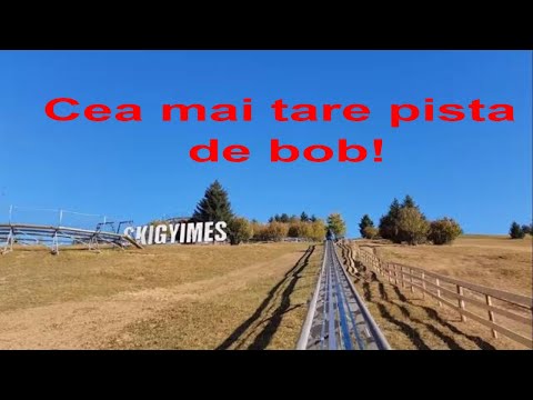 Skigyimes, cea mai tare pista de bob din Romania