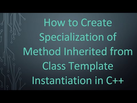 How to Create Specialization of Method Inherited from Class Template Instantiation in C++