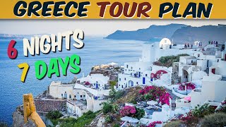 6 nights 7 Days Greece Tour From India