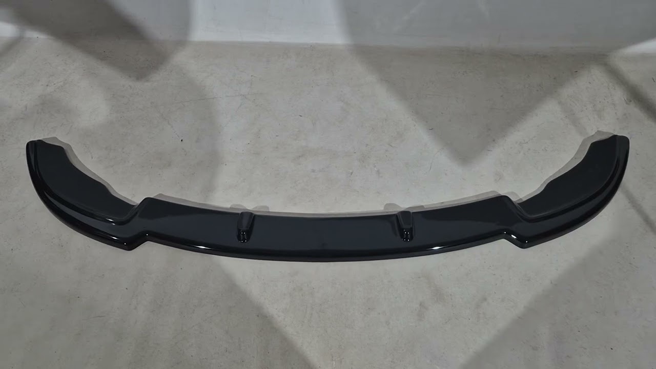 Передний лип DPT V-1 (Для M Sport, Черный Глянец) Video 1