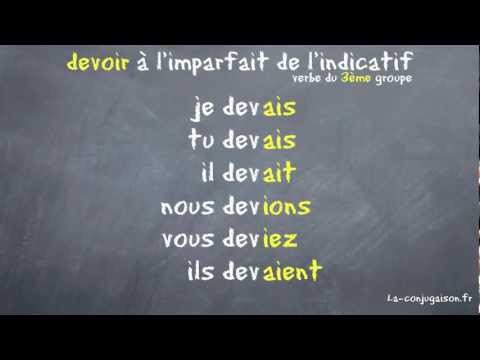 devoir à l'imparfait de l'indicatif - La-conjugaison.fr