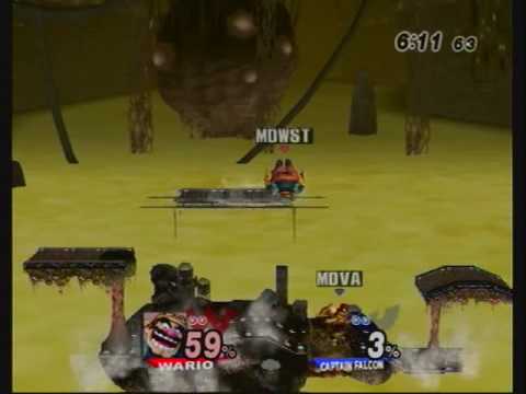 SSBB - ASC Singles Brackets (Winners' Finals) - Judge (Wario) vs Ally (Captain Falcon) 3