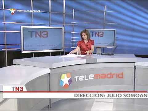 Cierre Telenoticias 3 de Telemadrid 15/08/2007