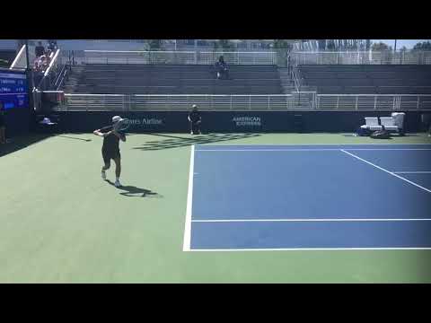 Peter Makk at US Open Juniors 1st round
