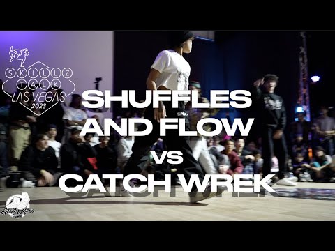 SHUFFLES & FLOW vs CATCH WREK | KIDS BREAKING TOP 4 | SKILLZ TALK 2023 | #SXSTV