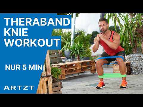 5 Min. TheraBand Übungen für gesunde Knie | ARTZT