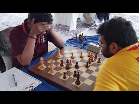 Lalith's splendid knight sacrifice to down S.L. Narayanan