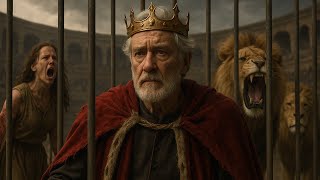 REY VIUDO ENTRA A LA JAULA DE LOS LEONES PARA MORIR, PERO UNA DOMADORA PIERDE UN BRAZO Y TODO CAMBIÓ