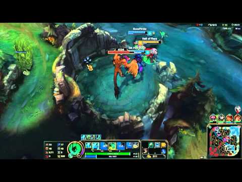 Thresh MF vs Lucian Bard Bot Lane