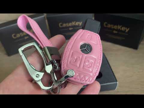 Кожаный чехол для ключа Mercedes - фото 1 - id-p1420009101