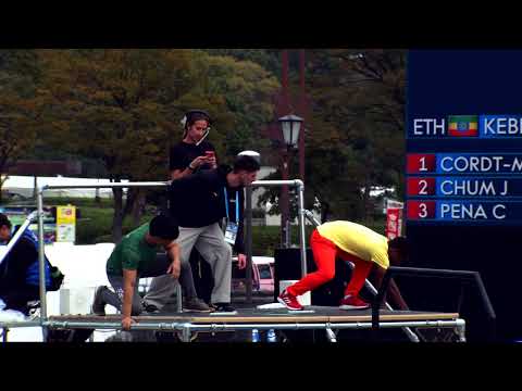 KEBEDE Natei - QUITUGUA Michael (ETH-GUM) - 2024 Parkour Worlds, Kitakyushu (JPN) Qualification Par