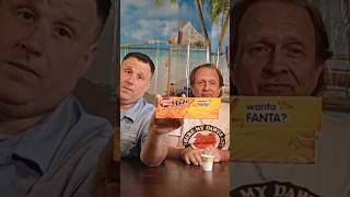 Trying jello snack pack fanta orange#shorts #fanta#snackpack