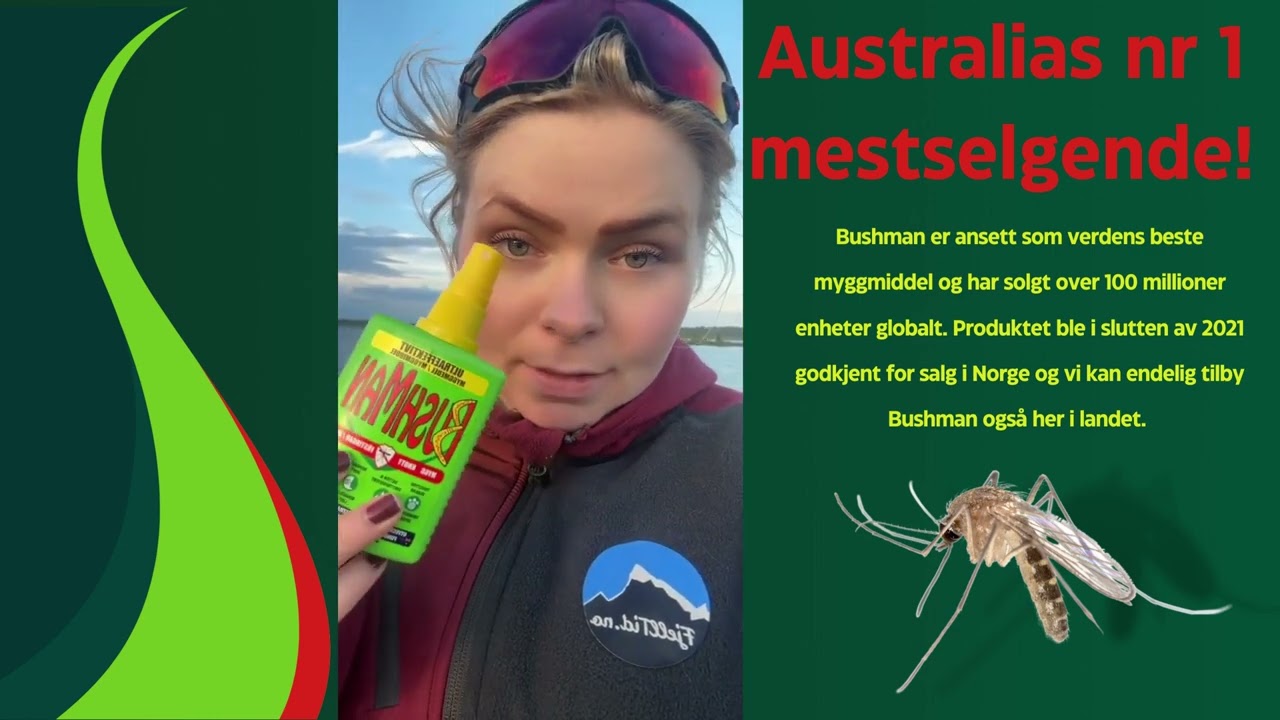 Myggmiddel - Bushman - Spray 90 ml