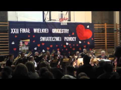 City 2000, przywitanie i Hymn WOŚP - Orkiestra RYTM Zembrzyce 2014