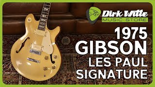 Video thumbnail for Dirk Witte | 1975 Gibson Les Paul Signature Goldtop by Dirk Witte Music Store