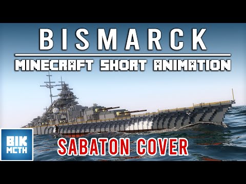 BISMARCK - Minecraft Short Animation | Sabaton cover Ver.