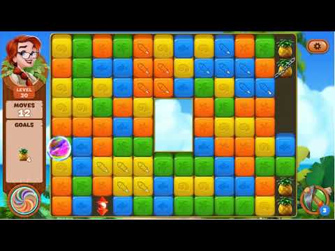 Lost Island Blast Adventure Level 30 - No Boosters