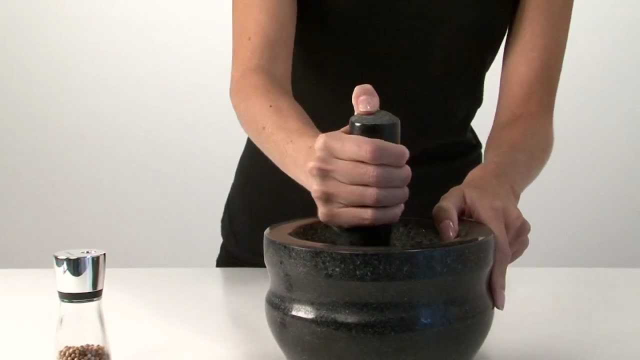 Cole&Mason Mortier et pilon 18 cm, Granit