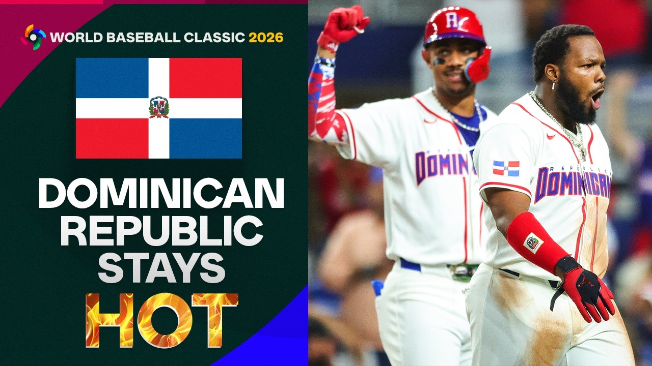 THREE-RUN 2ND! Team Dominican Republic stays HOT in the quarterfinals! 🇩🇴 | World Baseball Classic