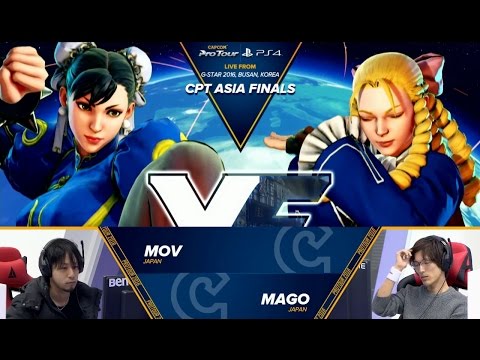 MOV (Chun-Li) vs Mago (Karin) - Top 8 - Asia Regional Finals 2016