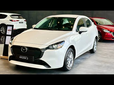 2024 Mazda 2 Sedan Skyactiv G 1.5L White Color - Exterior and Interior Details