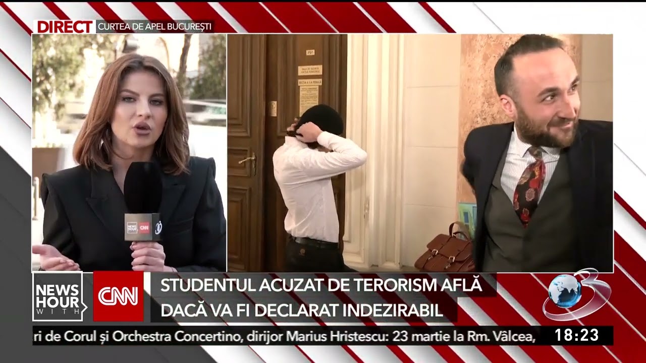 Studentul acuzat de terorism află dacă va fi declarat indezirabil