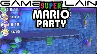 Super Mario Party - 5 Different Minigames Gameplay (Switch - Gamescom 2018)