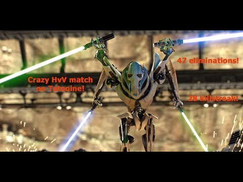 CONSOLE WORLD RECORD killstreak in HvV! 28 killstreak as Grievous!