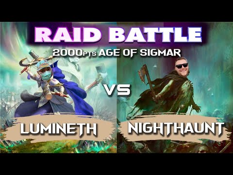 Lumineth Realm-Lords vs Nighthaunt - Warhammer Age of Sigmar Battle Report
