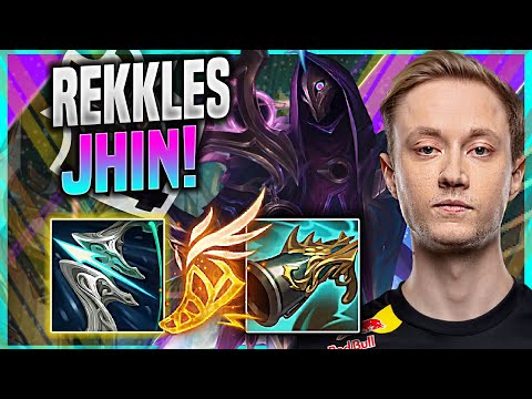 REKKLES TRAINING SOME JHIN WITH GALEFORCE! - G2 Rekkles Plays Jhin ADC vs Jinx! | Season 11